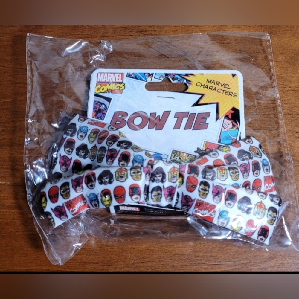 Marvel Character Faces Bowtie